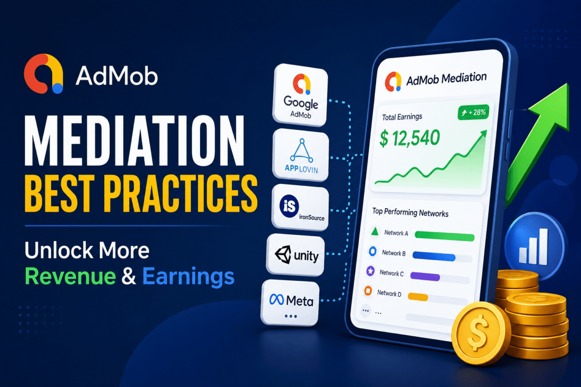 AdMob Mediation Best Practices: Unlock More Revenue & Earnings | Slamari