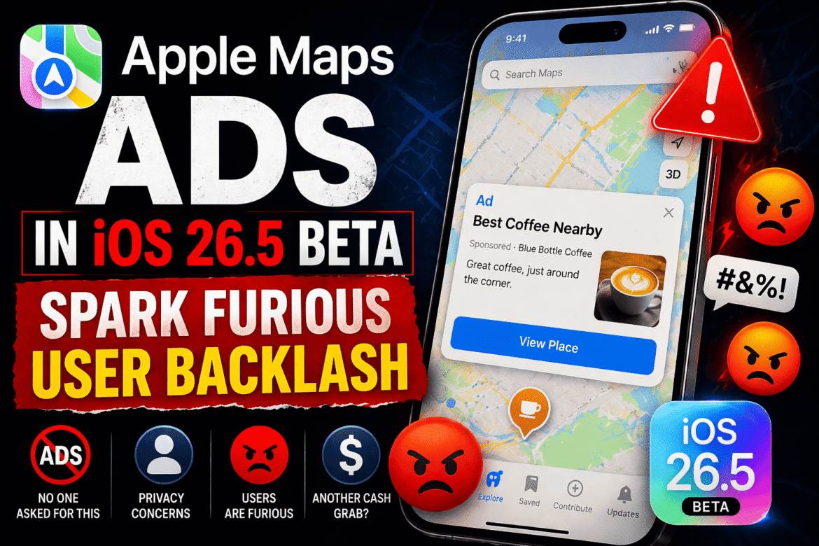 Apple Maps Ads in iOS