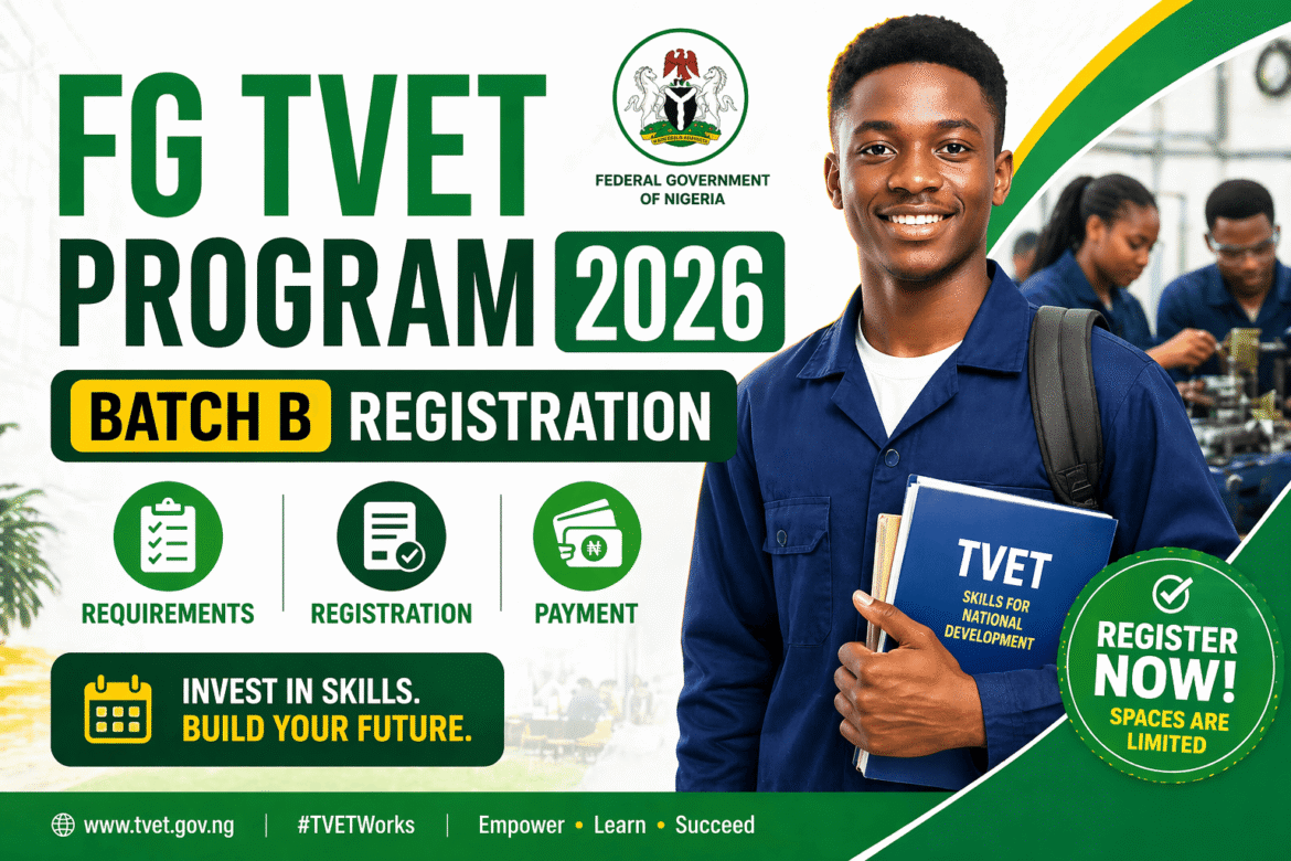 FG TVET Program 2026