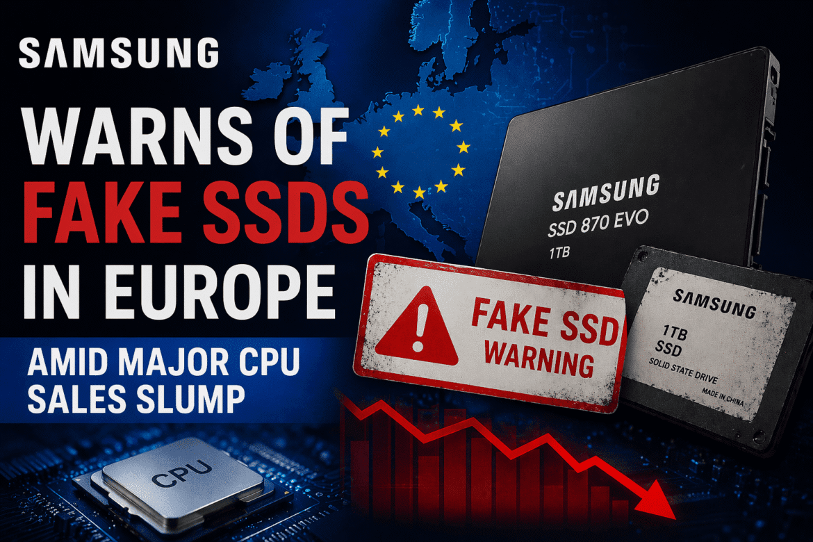 Samsung Warns of Fake SSDs