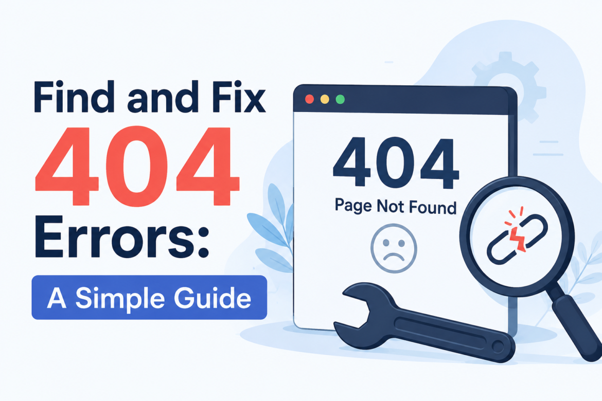 Find and Fix 404 Errors