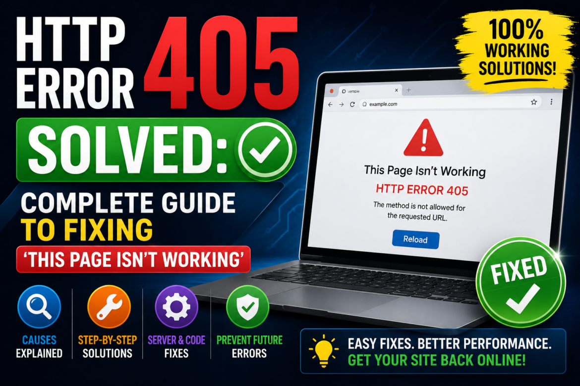 HTTP ERROR 405