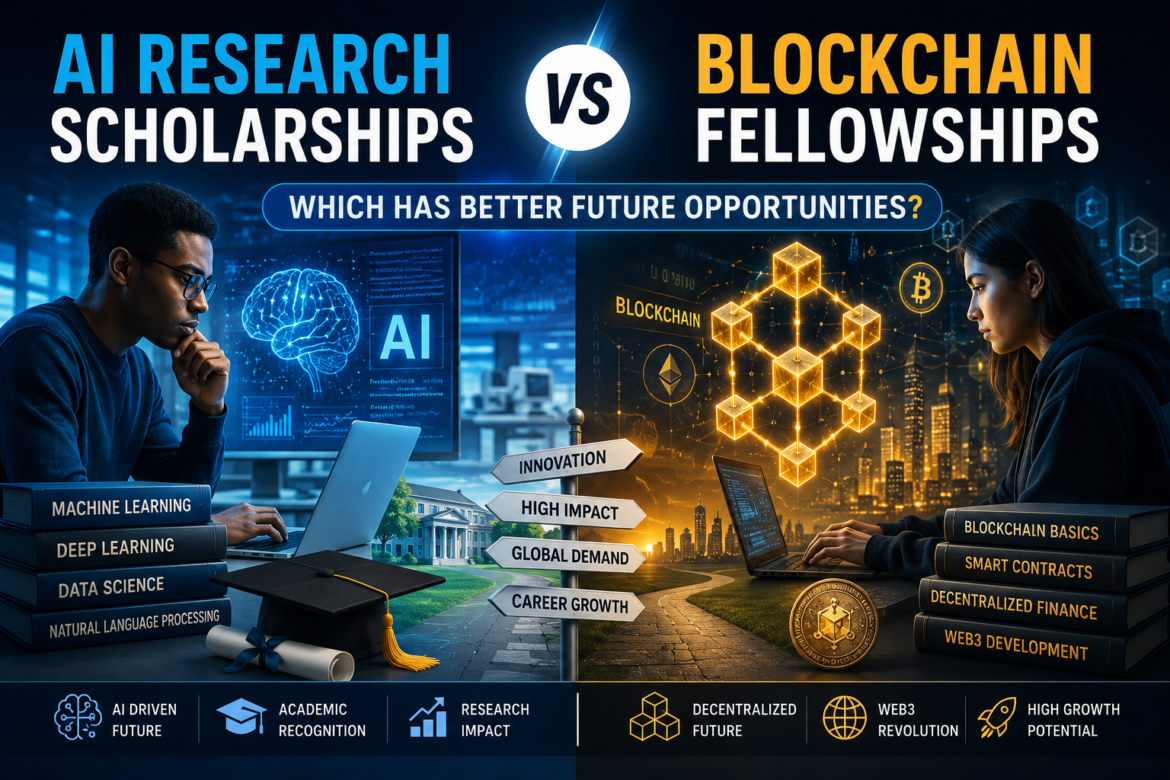 AI Research Scholarships vs Blockchain Fellowships