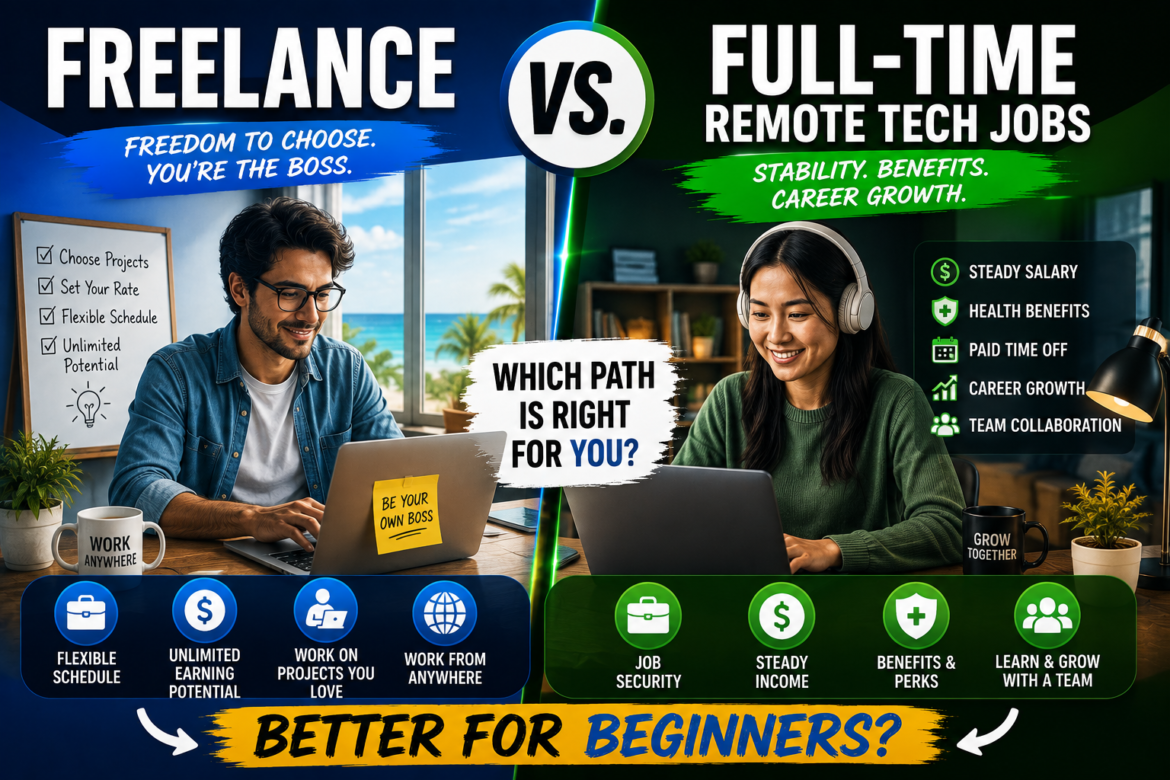 Freelance vs. Full-Time Remote Tech