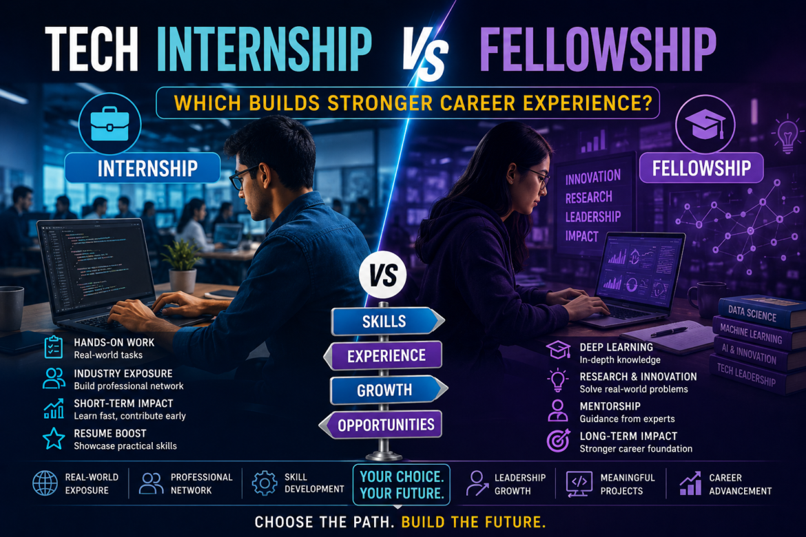 Tech Internship vs Fellowship